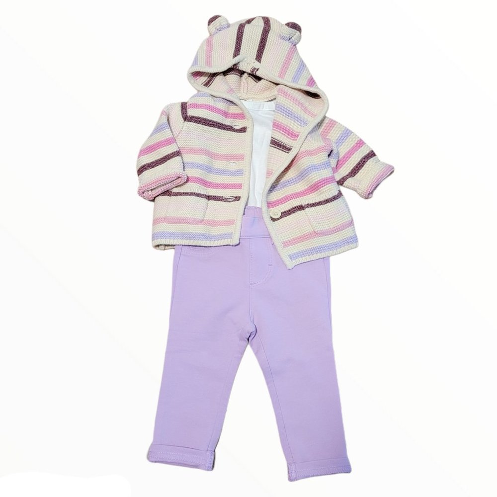 Baby Girl Soft Cotton Sweater